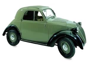 Fiat topolino verde